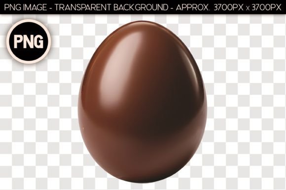 Download Chocolate Easter Egg Isolated Object 3 - Premium Bundle